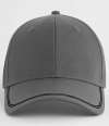 BB166R B166R Beechfield Match Day Cap Gunmetal / Black colour image